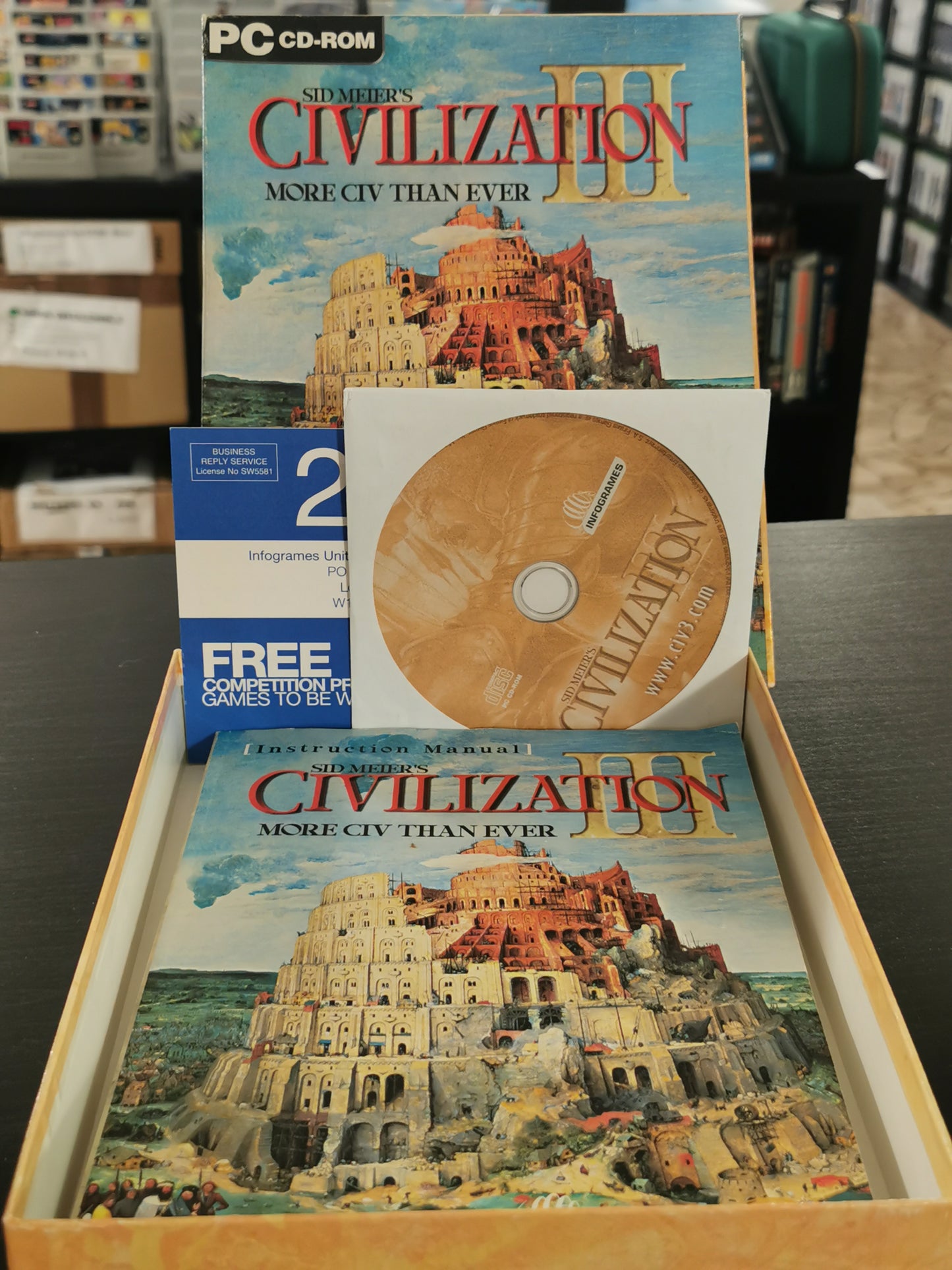 Sid Meier’s Civilization III – Big Box (PC) *UK