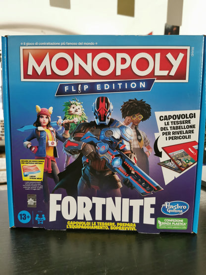 Monopoly Fortnite – Flip Edition (Board Game)