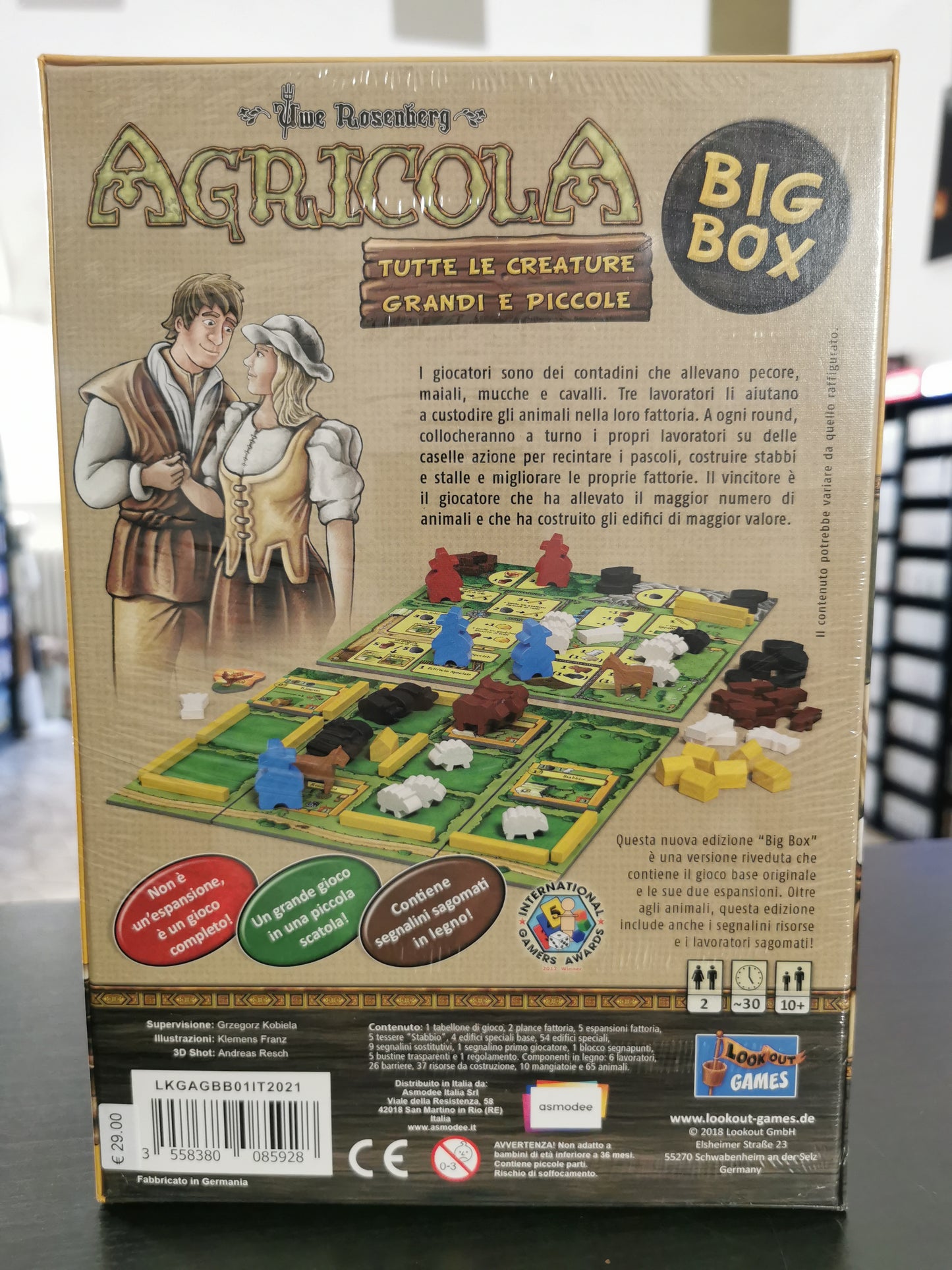 Agricola – Tutte le Creature Grandi e Piccole – Big Box (Board Game)
