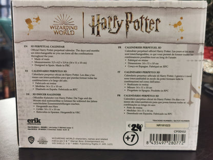 Harry Potter – 3D Perpetual Calendar (Accessori)