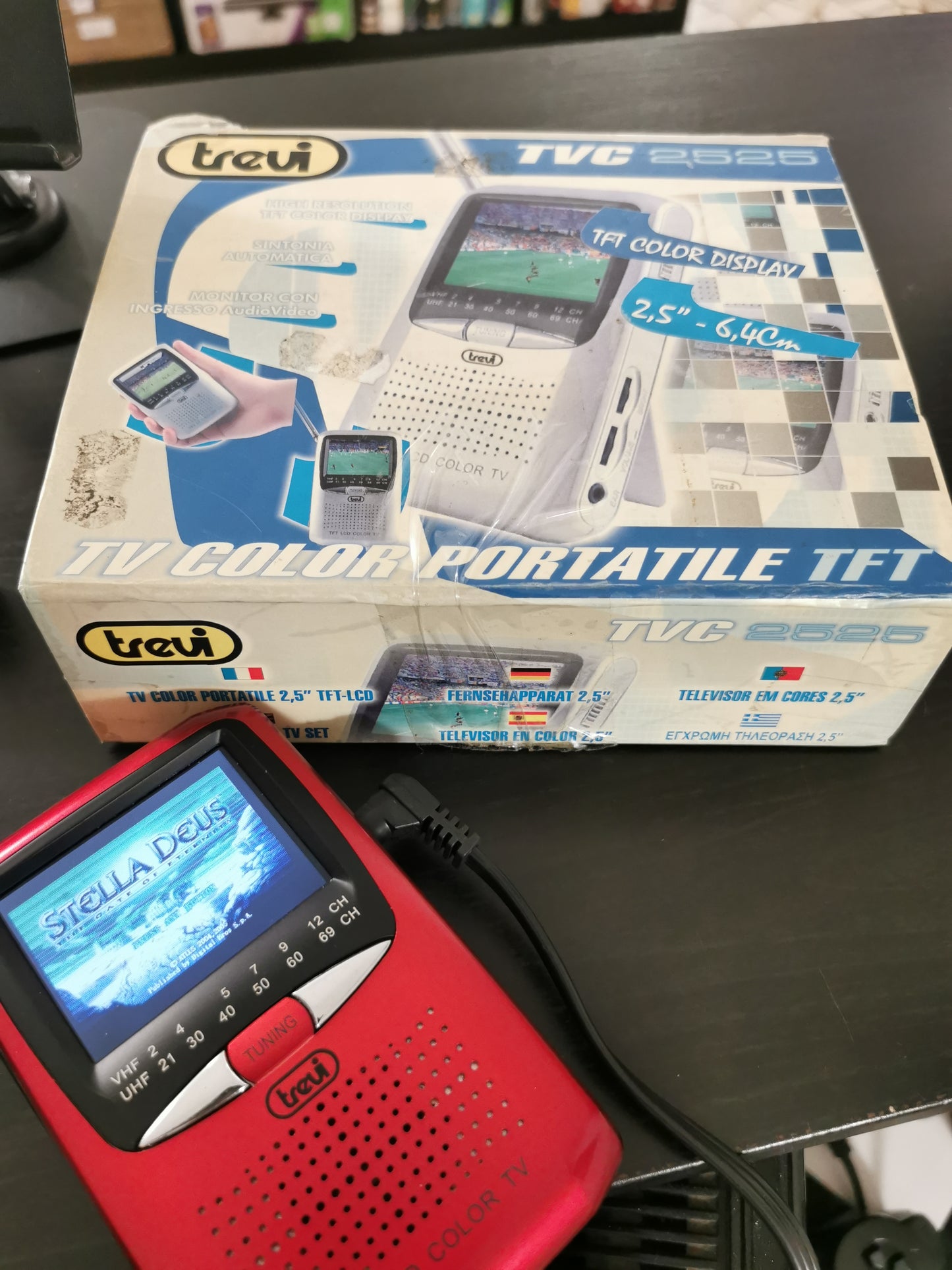 Trevi TVC 2525 – TV Portatile 2,5" TFT (TV)
