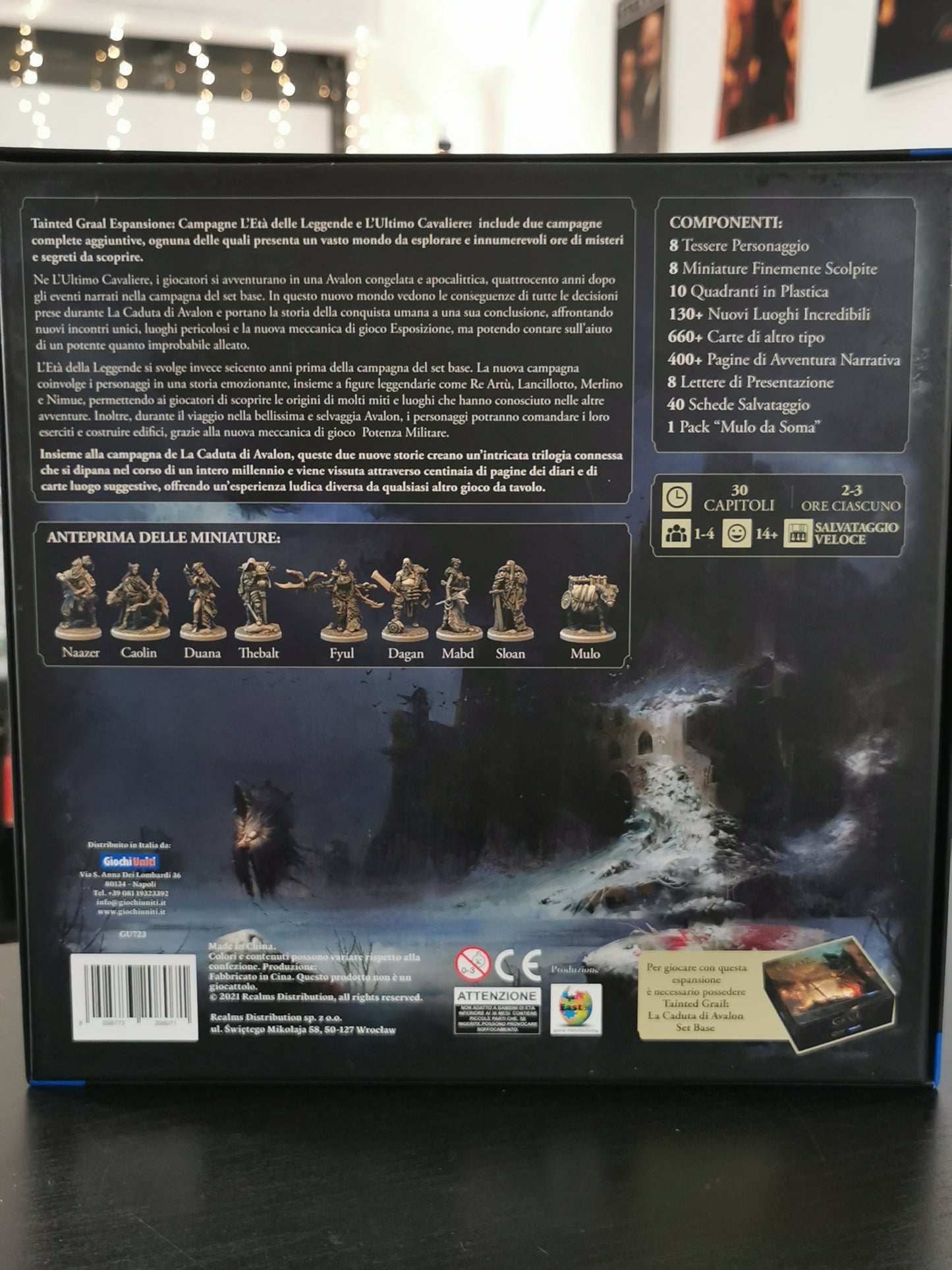 Tainted Grail – Espansione: L’Età delle Leggende & L’Ultimo Cavaliere (Board Game)