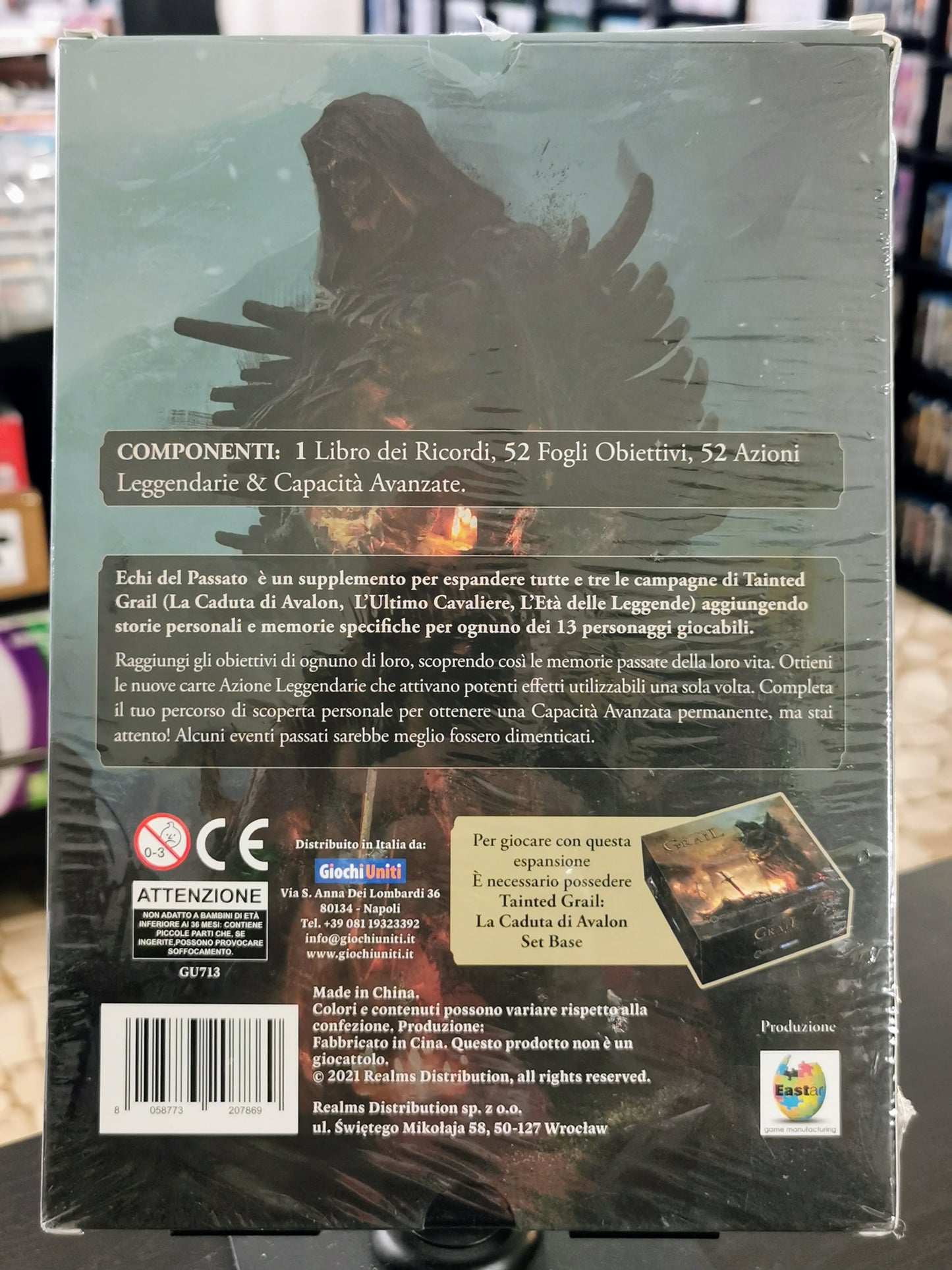 Tainted Grail – Echi del Passato - Espansione (Board Game)