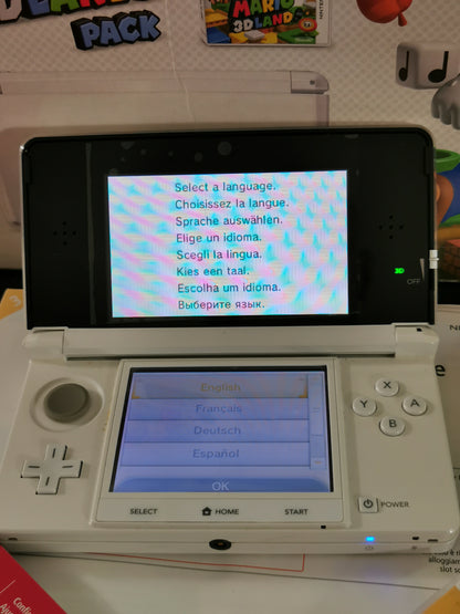 Nintendo 3DS Ice White – Super Mario 3D Land Pack (Console)
