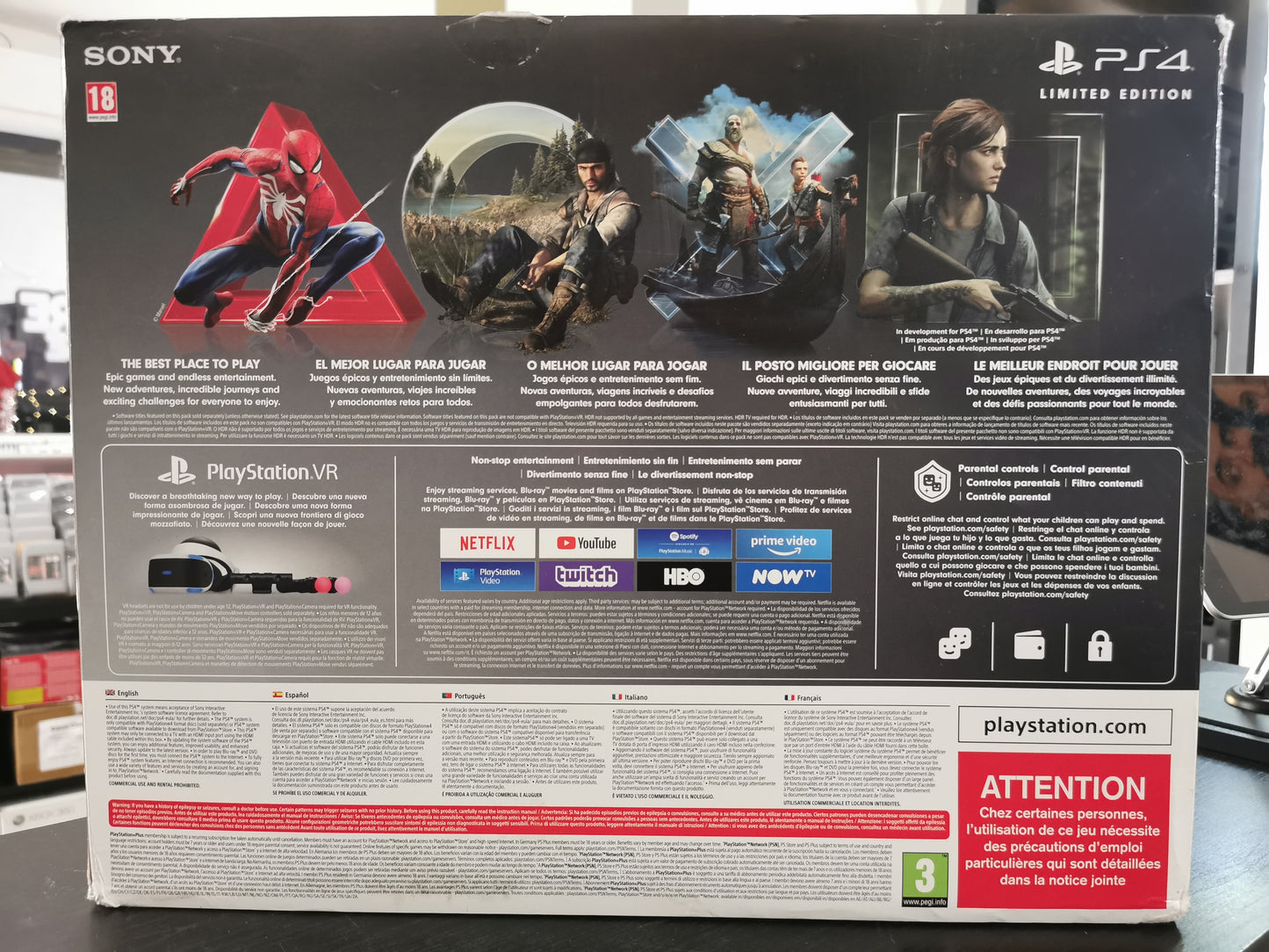 PlayStation 4 Days of Play Limited Edition (1 TB) (Console)
