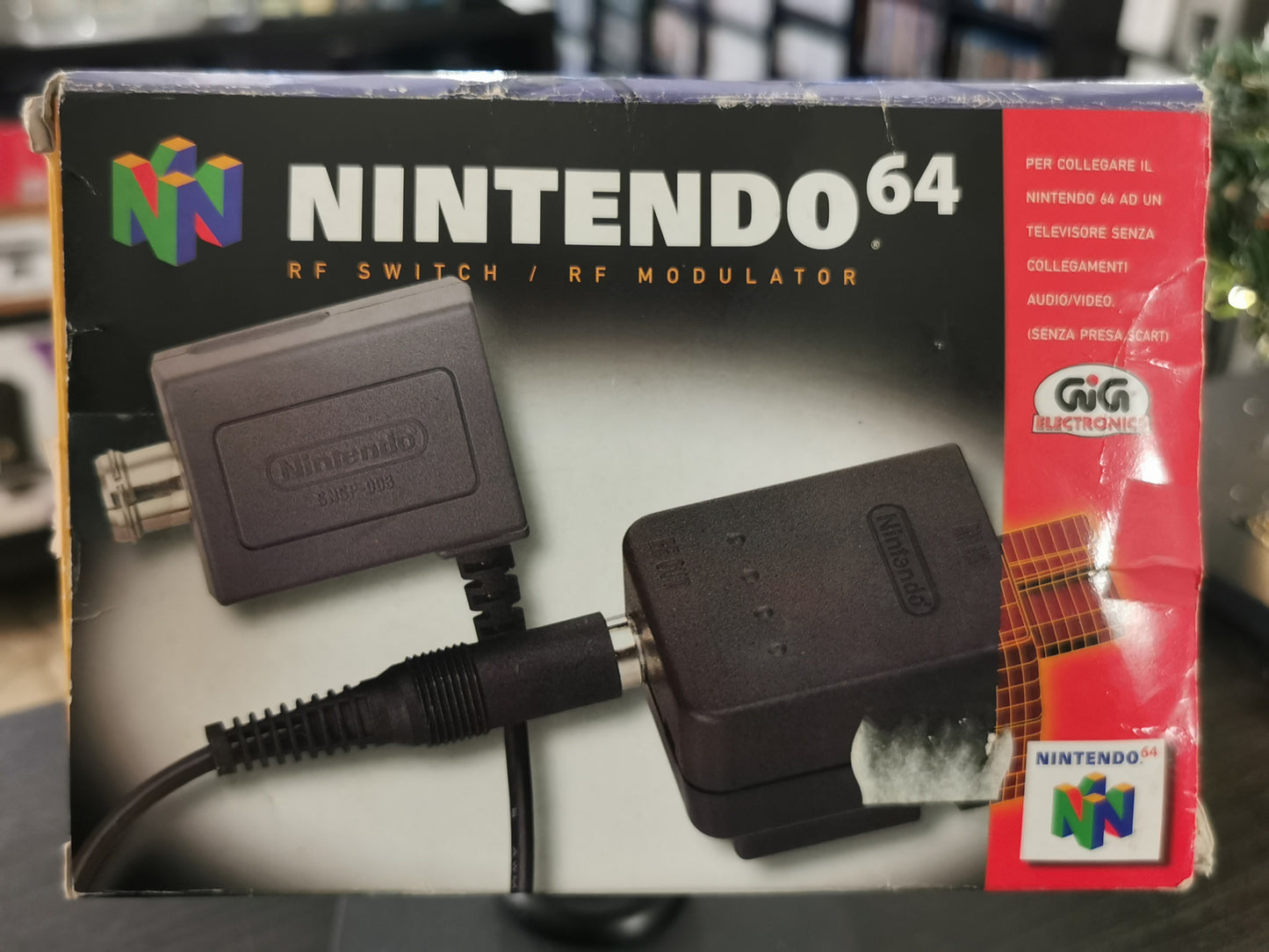 Nintendo 64 – RF Switch / RF Modulator (Accessori)