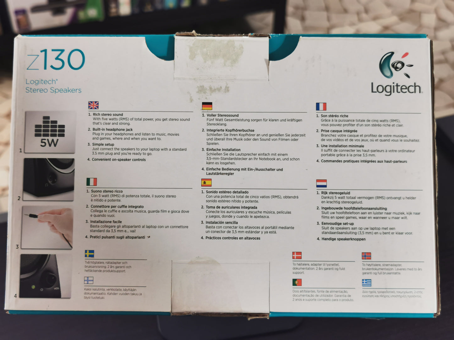 Logitech Z130 – Altoparlanti Stereo 5W (Accessori)