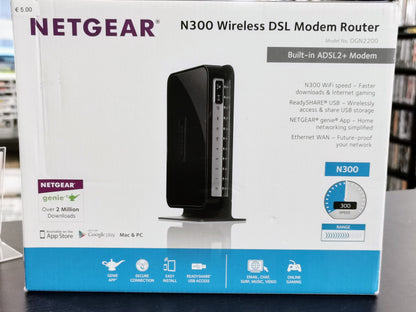 NETGEAR N300 Wireless DSL Modem Router - DGN2200 (Accessori)