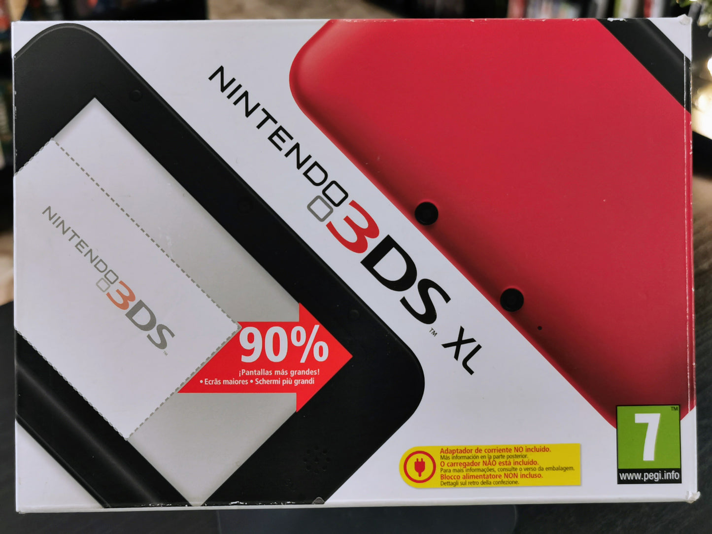 Nintendo 3DS XL Red+Black (Console)