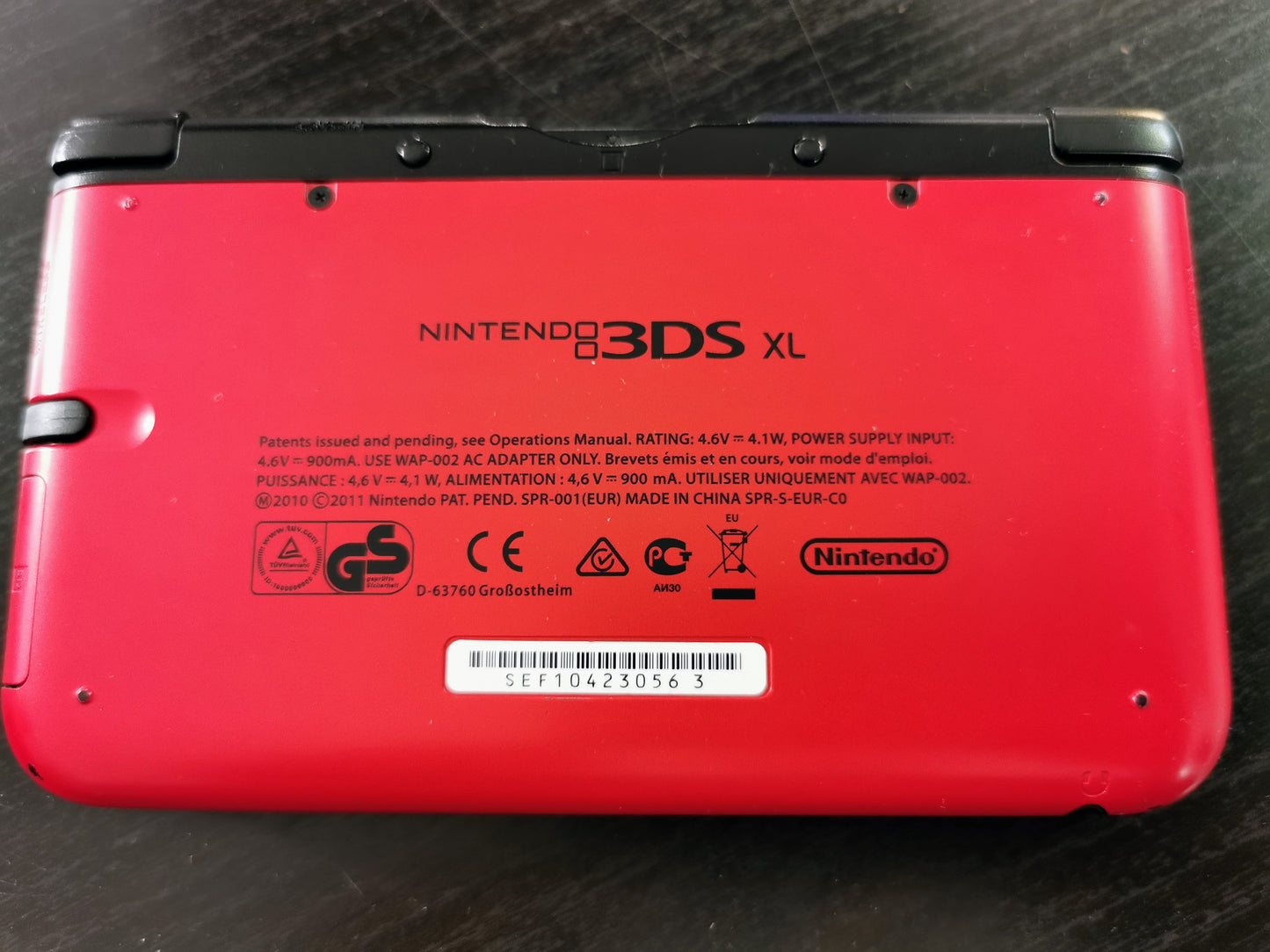 Nintendo 3DS XL Red+Black (Console)