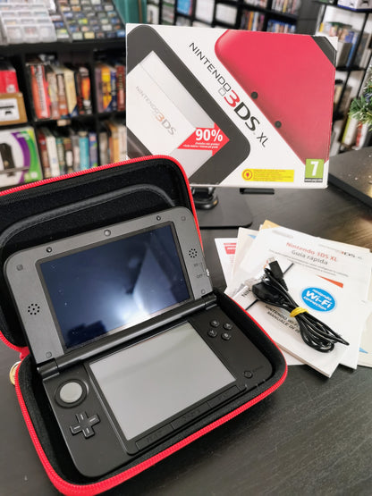 Nintendo 3DS XL Red+Black (Console)