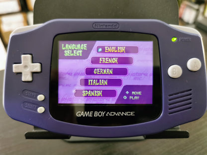 Nintendo Game Boy Advance AGB-001 – Indigo [mod schermo IPS] *Nuovo