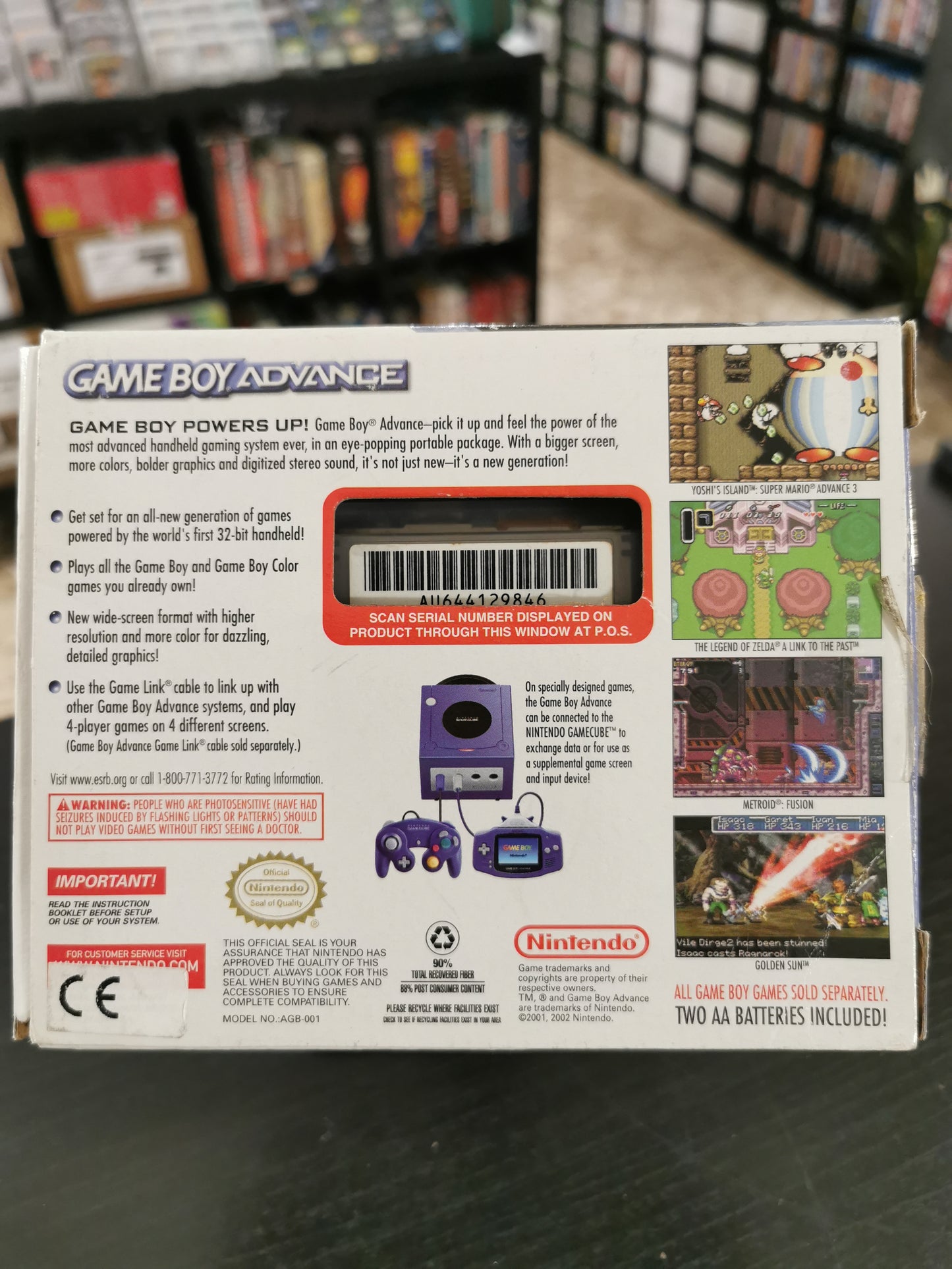 Nintendo Game Boy Advance – Boxed (Console)