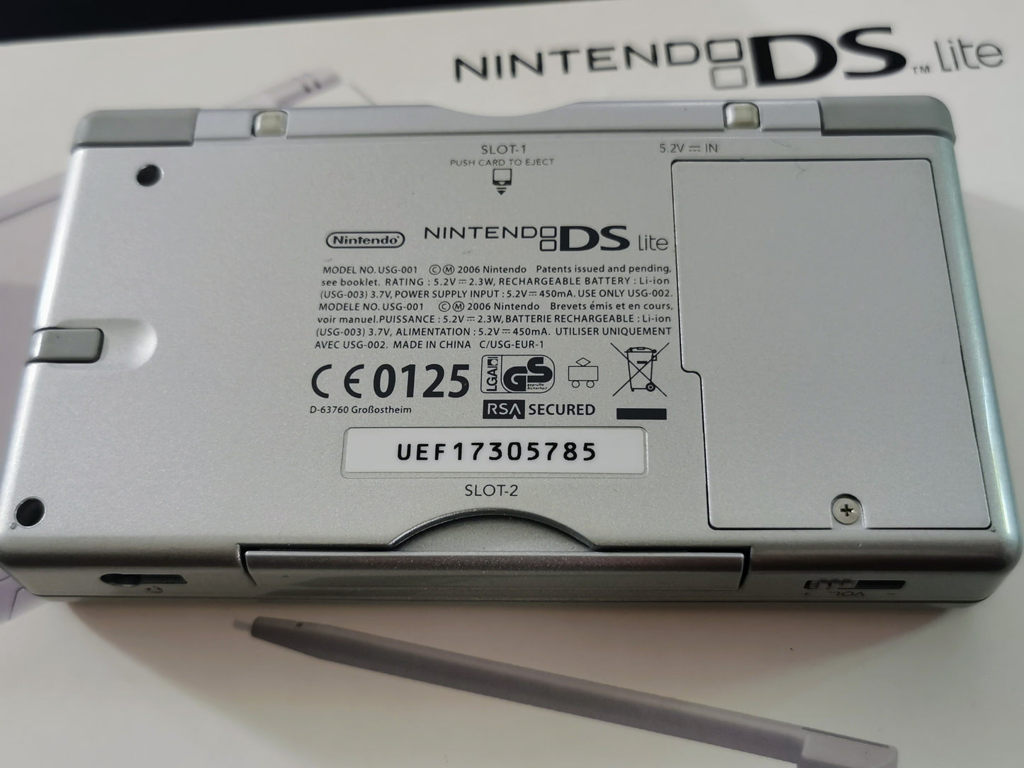 Nintendo DS Lite Bianca - Boxed (Console)