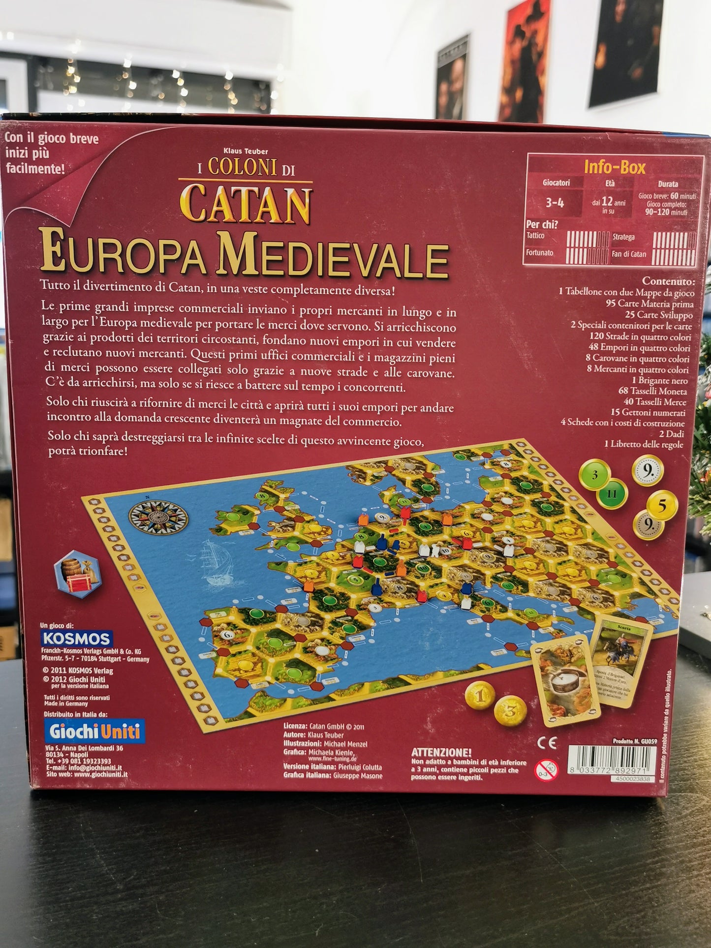 I Coloni Di Catan – Europa Medievale (Board Game)