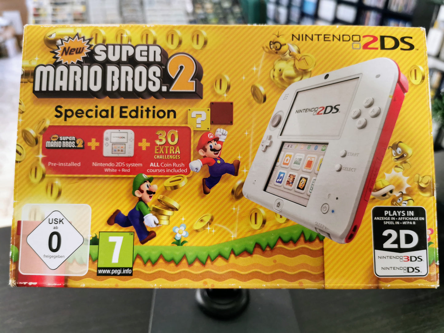 Nintendo 2DS – New Super Mario Bros. 2 Special Edition (Console)
