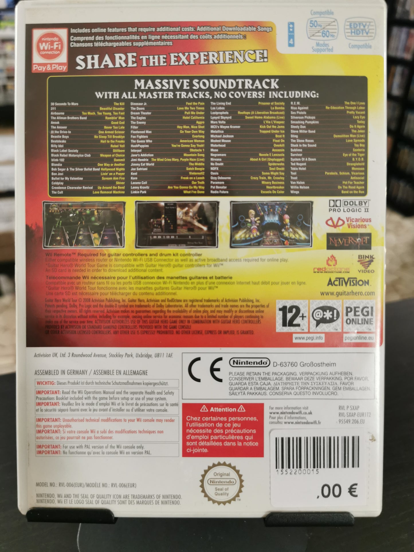 Guitar Hero: World Tour (Wii)
