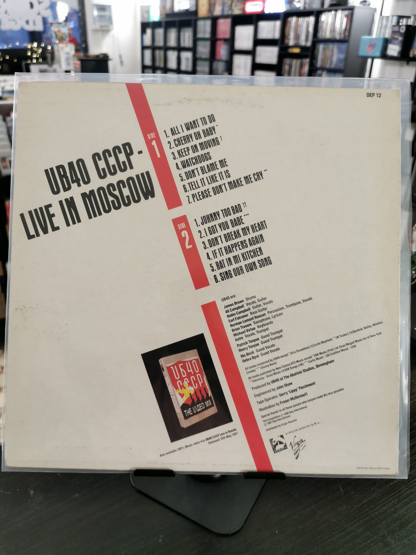 UB40 – CCCP Live In Moscow (LP)