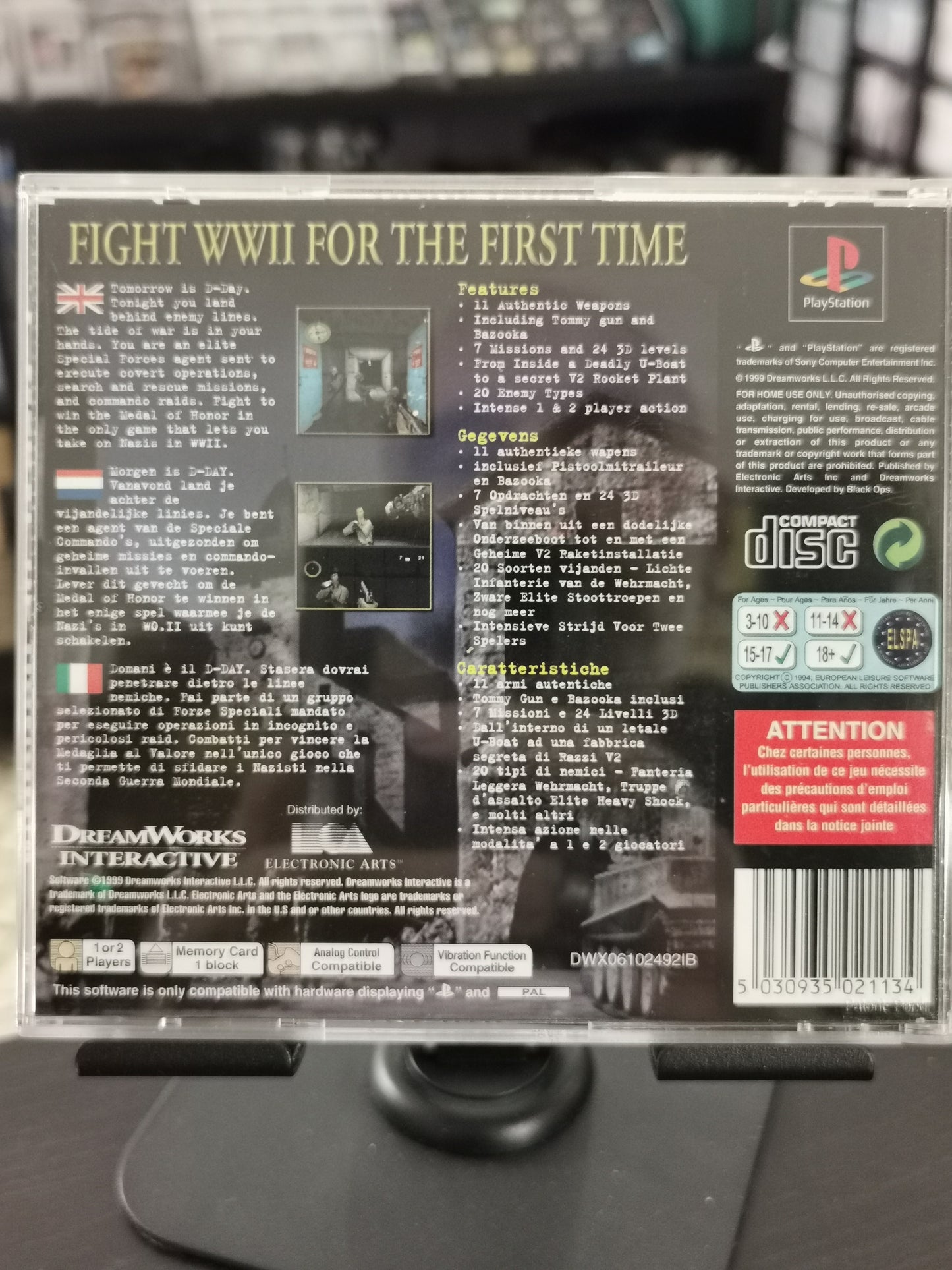 Medal of Honor (PS1)