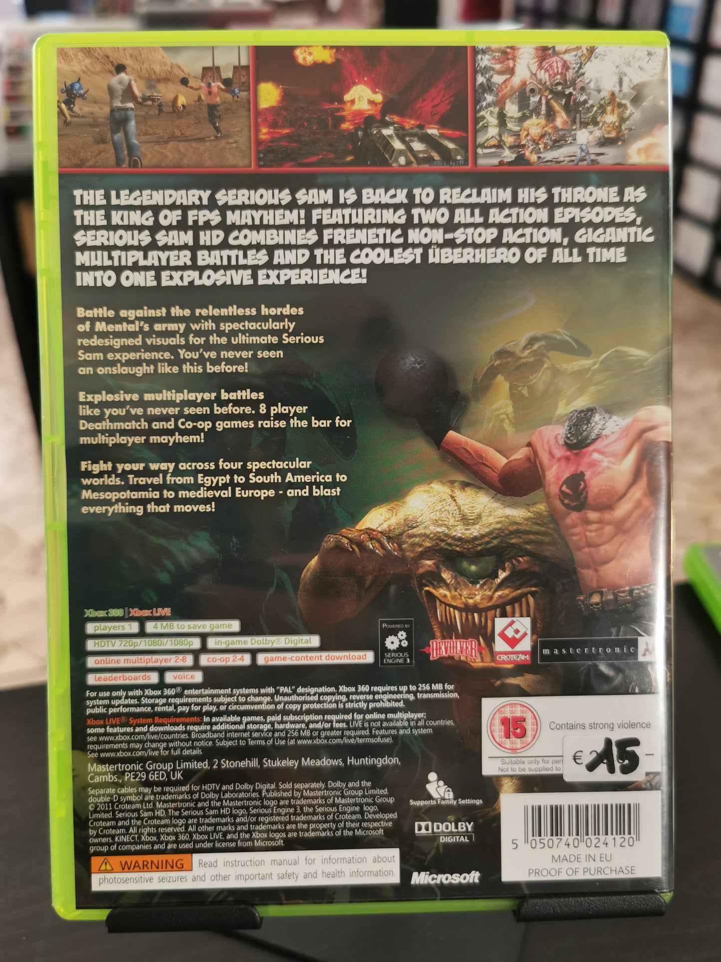 Serious Sam HD: The First and Second Encounter (Xbox 360)