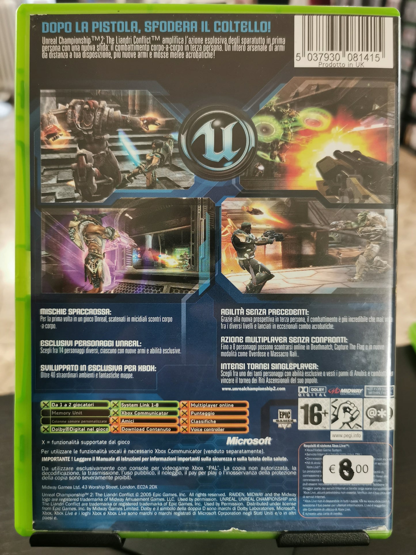 Unreal Championship 2: The Liandri Conflict (Xbox)