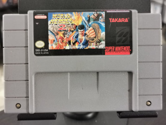 World Heroes 2 – USA (Super Nintendo) *loose