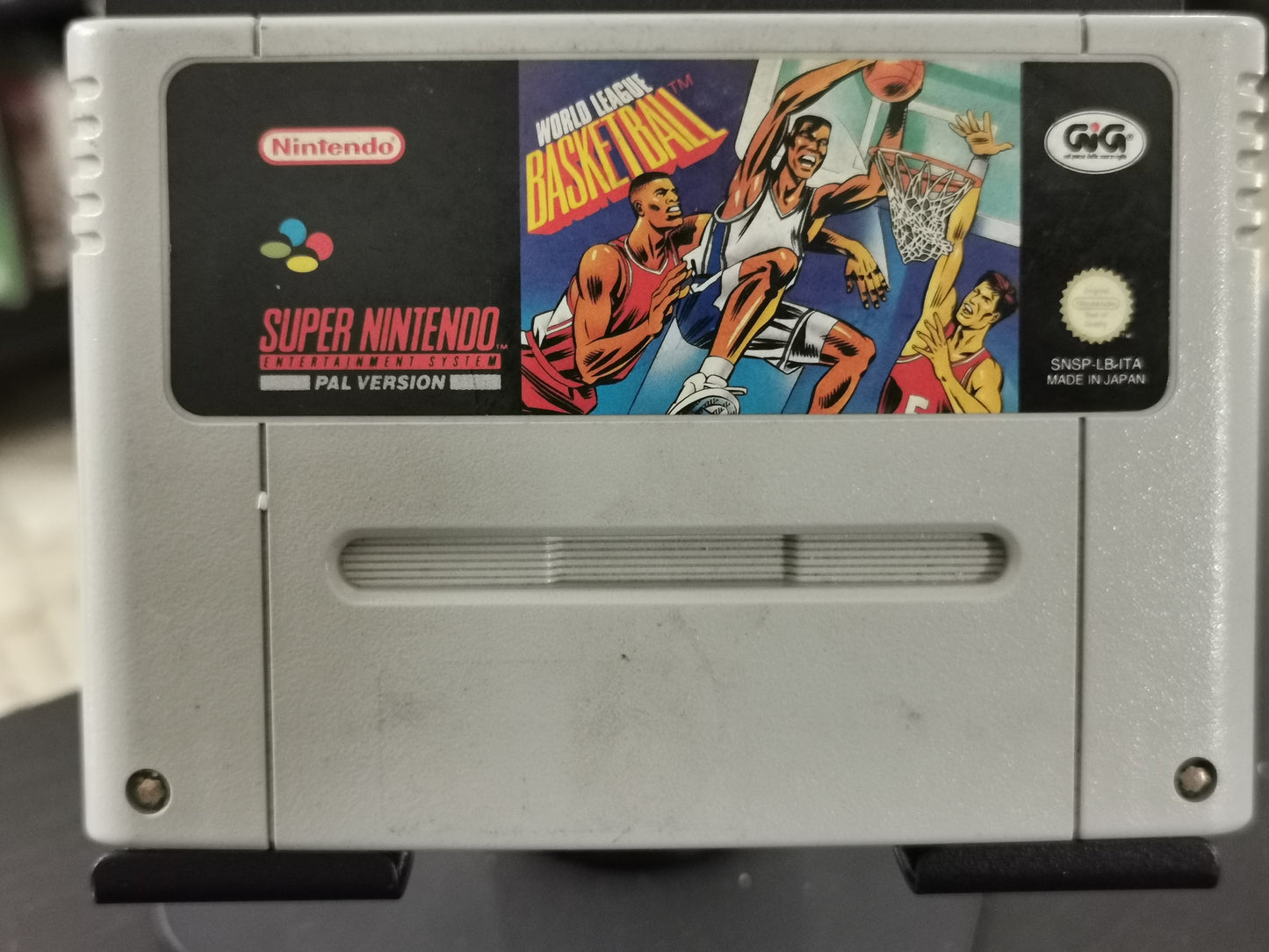 World League Basketball (SNES) *loose