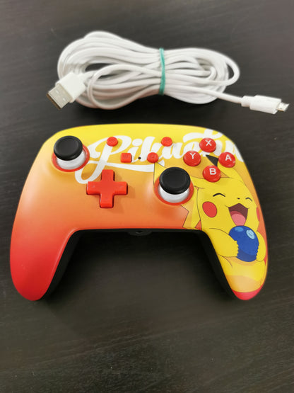 PowerA Controller Cablato Ottimizzato Nintendo Switch – Pokémon: Pikachu (Accessori)