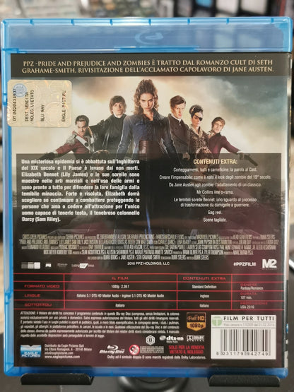 PPZ Pride + Prejudice + Zombies (Blu-ray)