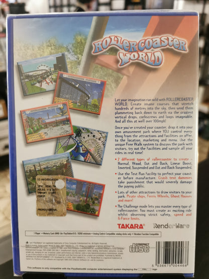 RollerCoaster World (PS2) *Nuovo
