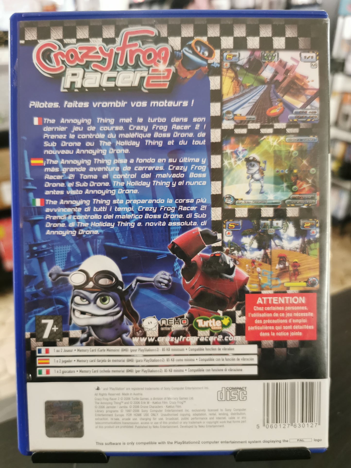 Crazy Frog Racer 2 (PS2)