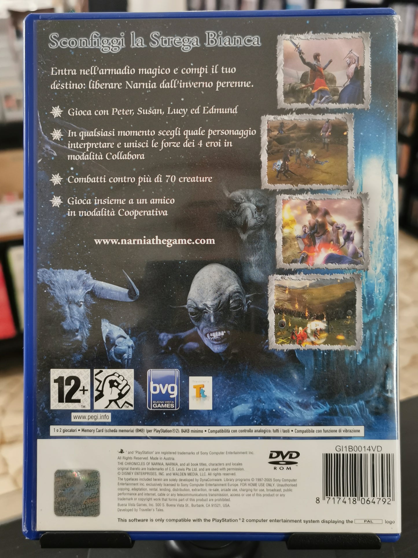 Le Cronache di Narnia: Il Leone, La Strega e l’Armadio (PS2)