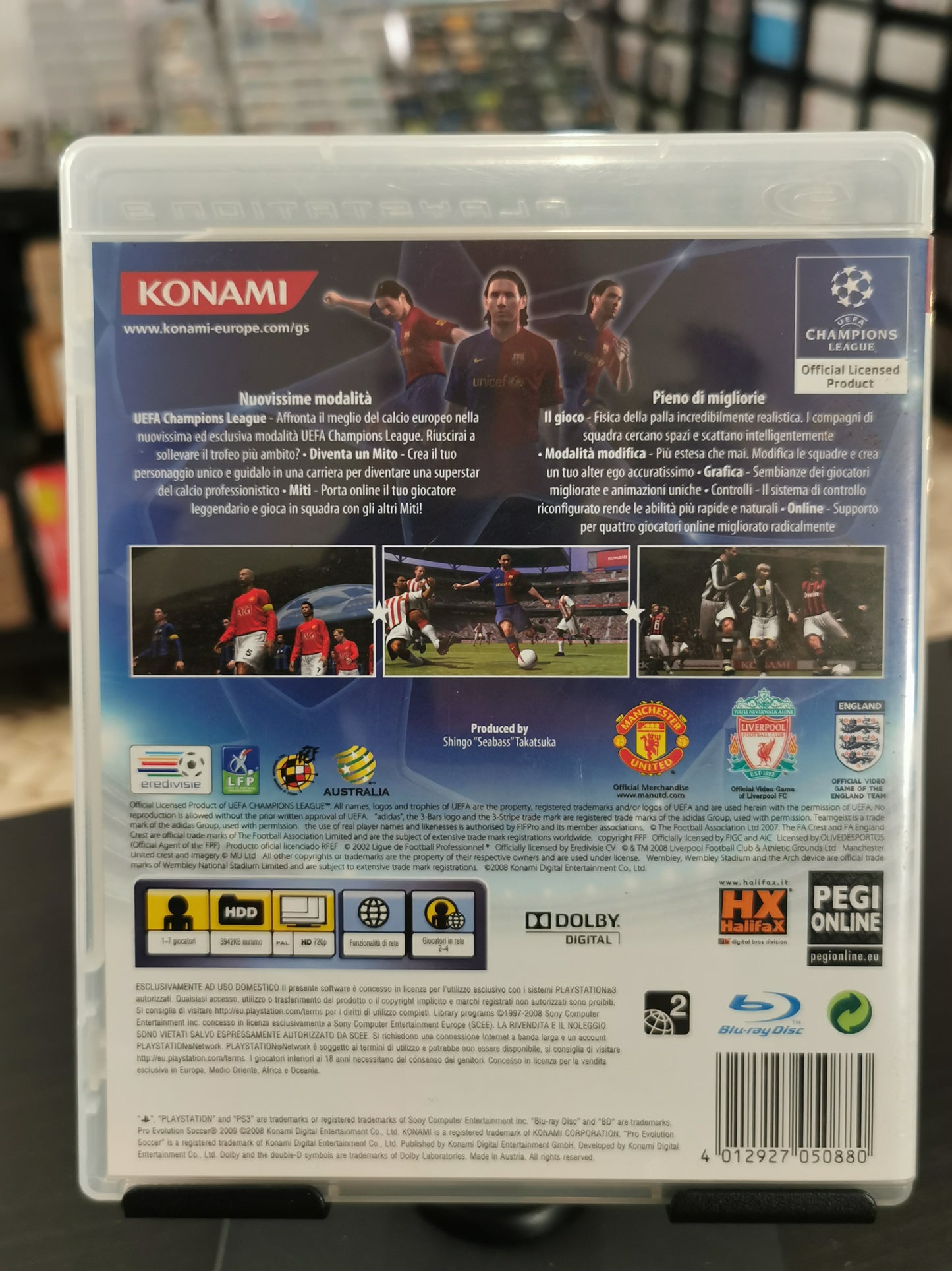 Pro Evolution Soccer 2009 (PS3)