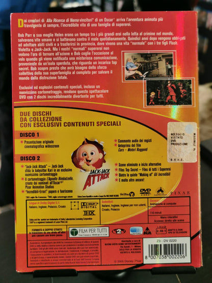 Gli Incredibili – 2 Dischi da Collezione (DVD)