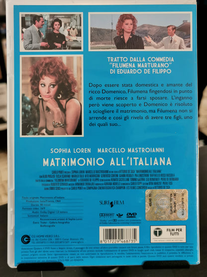 Matrimonio all’italiana (DVD)