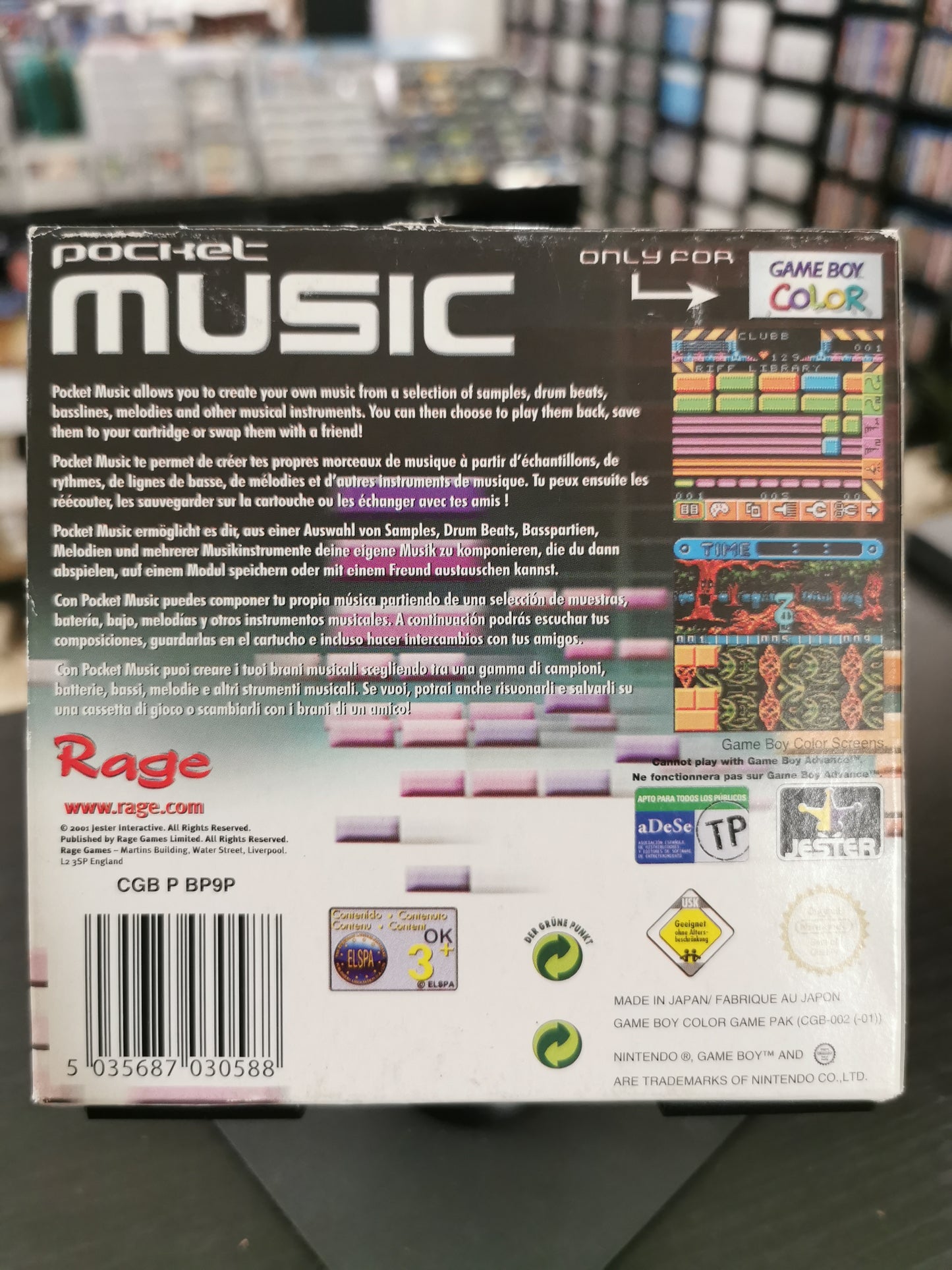 Pocket Music (Game Boy Color)