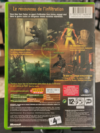 Tom Clancy’s Splinter Cell Pandora Tomorrow (Xbox)