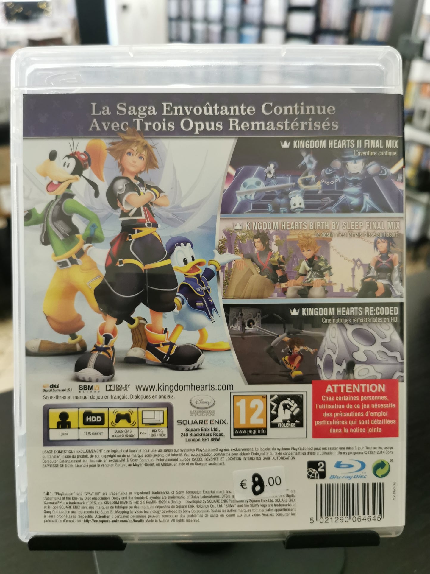 Kingdom Hearts HD 2.5 ReMix (PS3)