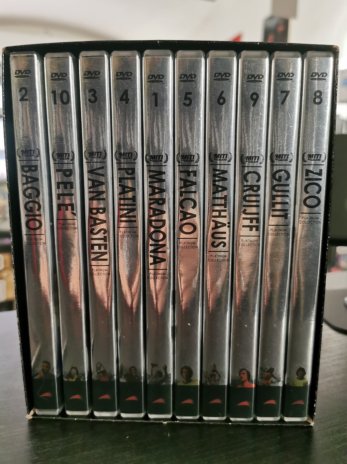 I Miti del Calcio – Platinum Collection (DVD)