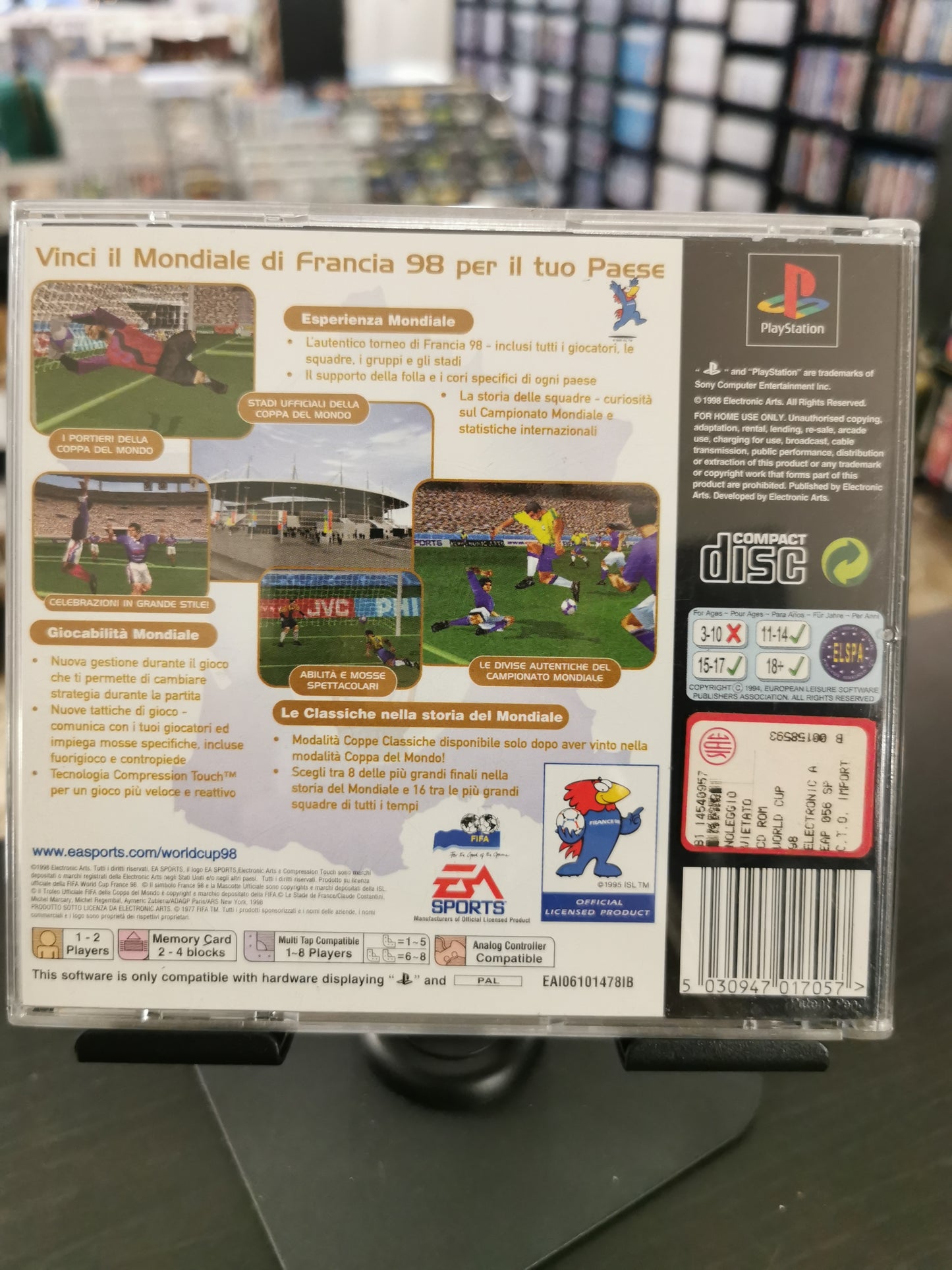 World Cup 98 – Coppa del Mondo (PS1)
