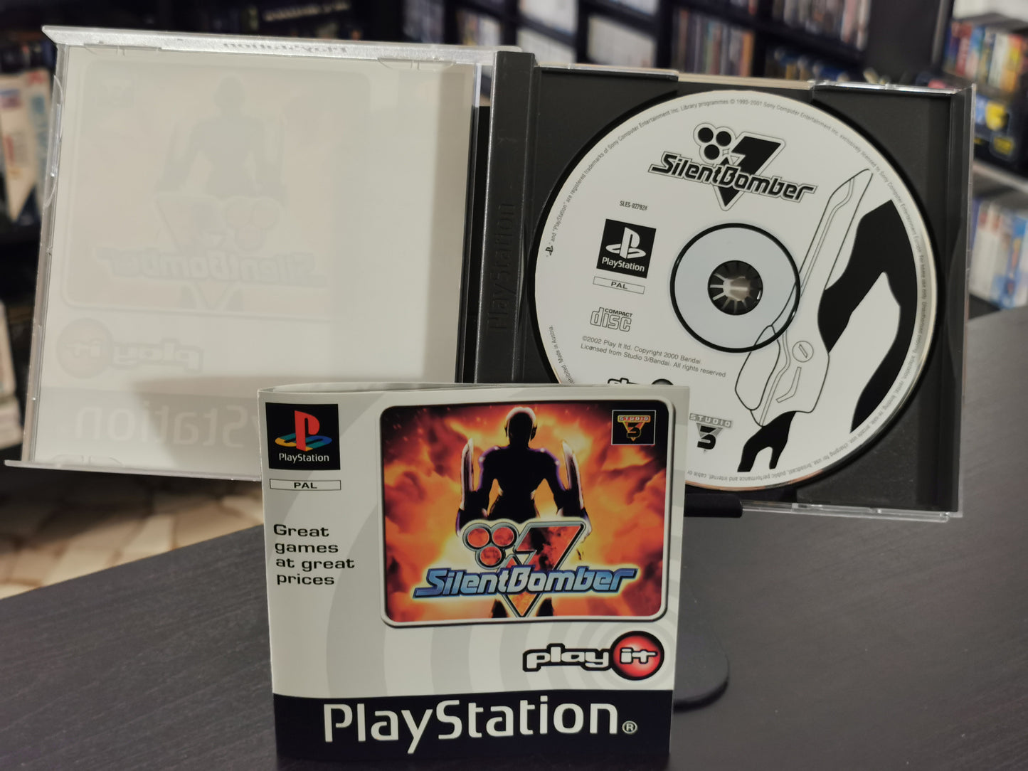 Silent Bomber [White Label] (PS1)