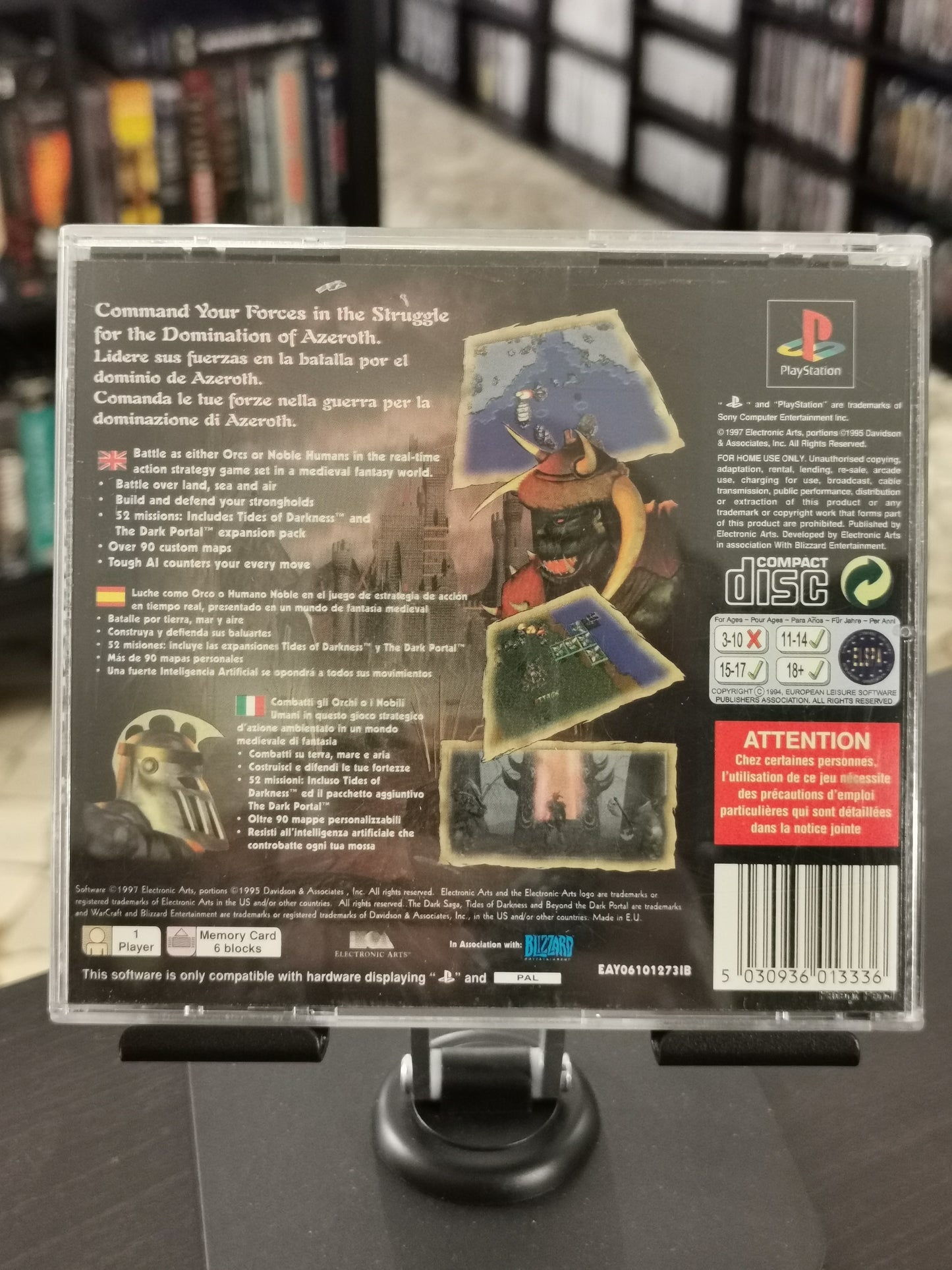 Warcraft II: The Dark Saga (PS1)