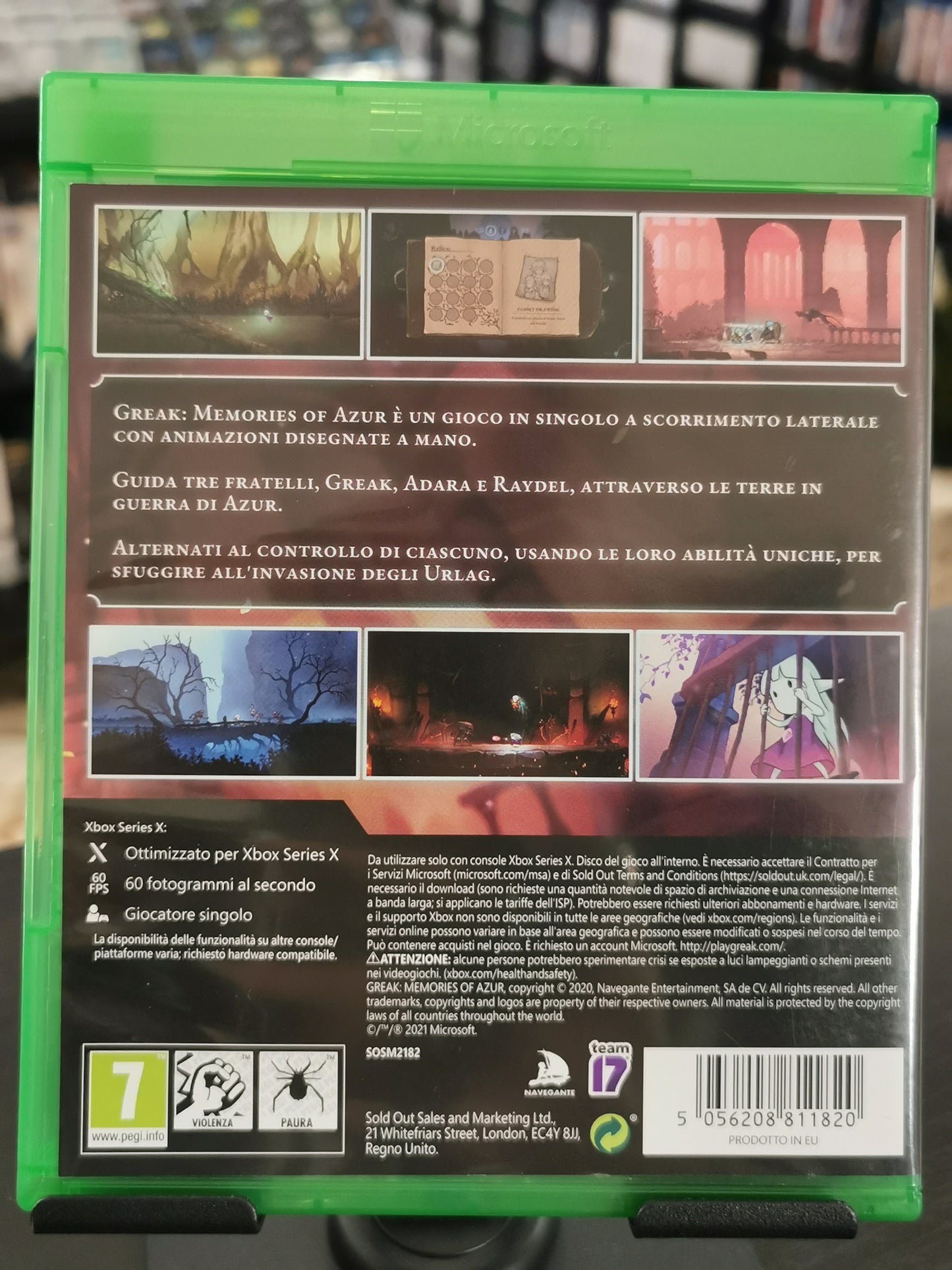 Greak: Memories of Azur (Xbox Serie X)