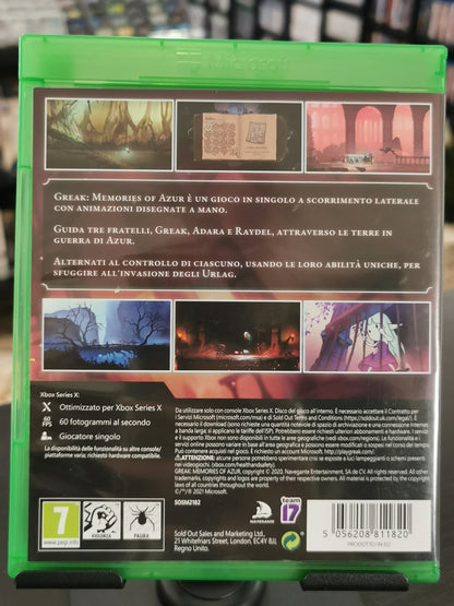 Greak: Memories of Azur (Xbox Serie X)