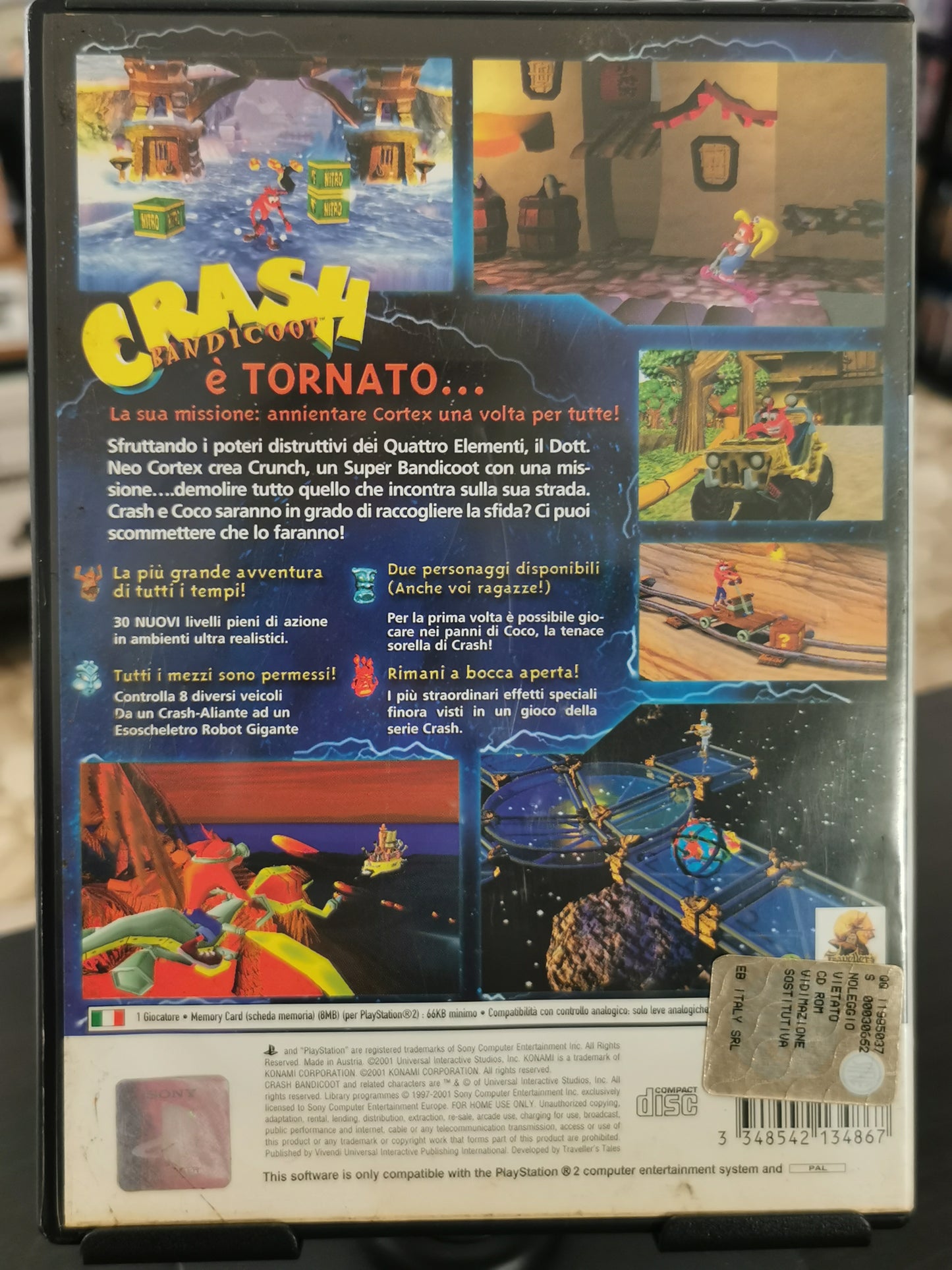 Crash Bandicoot: L'ira di Cortex (PS2)