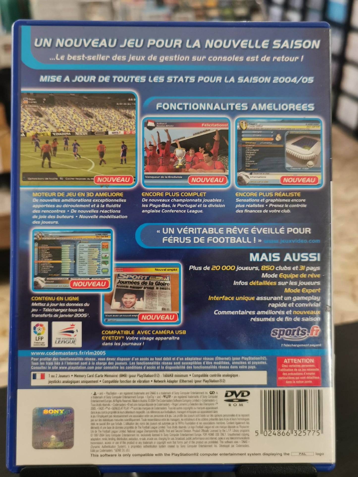 Roger Lemerre: La Sélection des Champions 2005 (PS2)