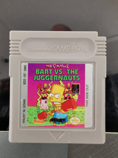 The Simpsons: Bart vs. The Juggernauts (Game Boy) *loose