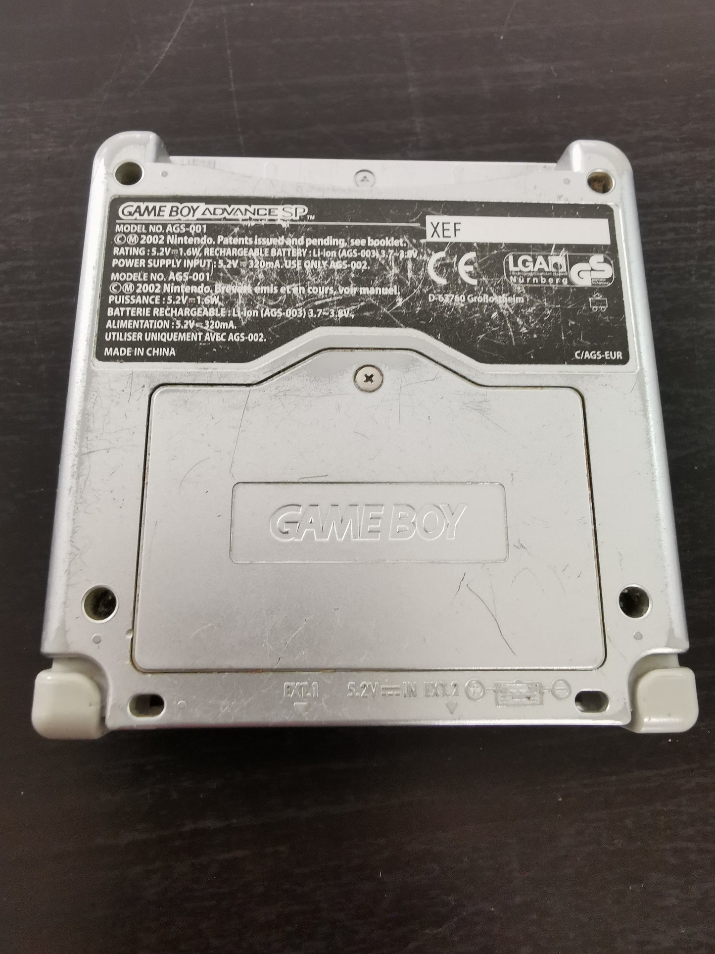 Nintendo Game Boy Advance SP – Edizione Tribal Argento (Console)