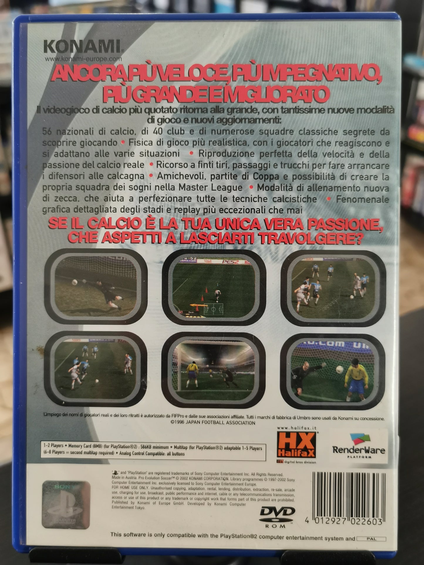 Pro Evolution Soccer 2 (PS2)