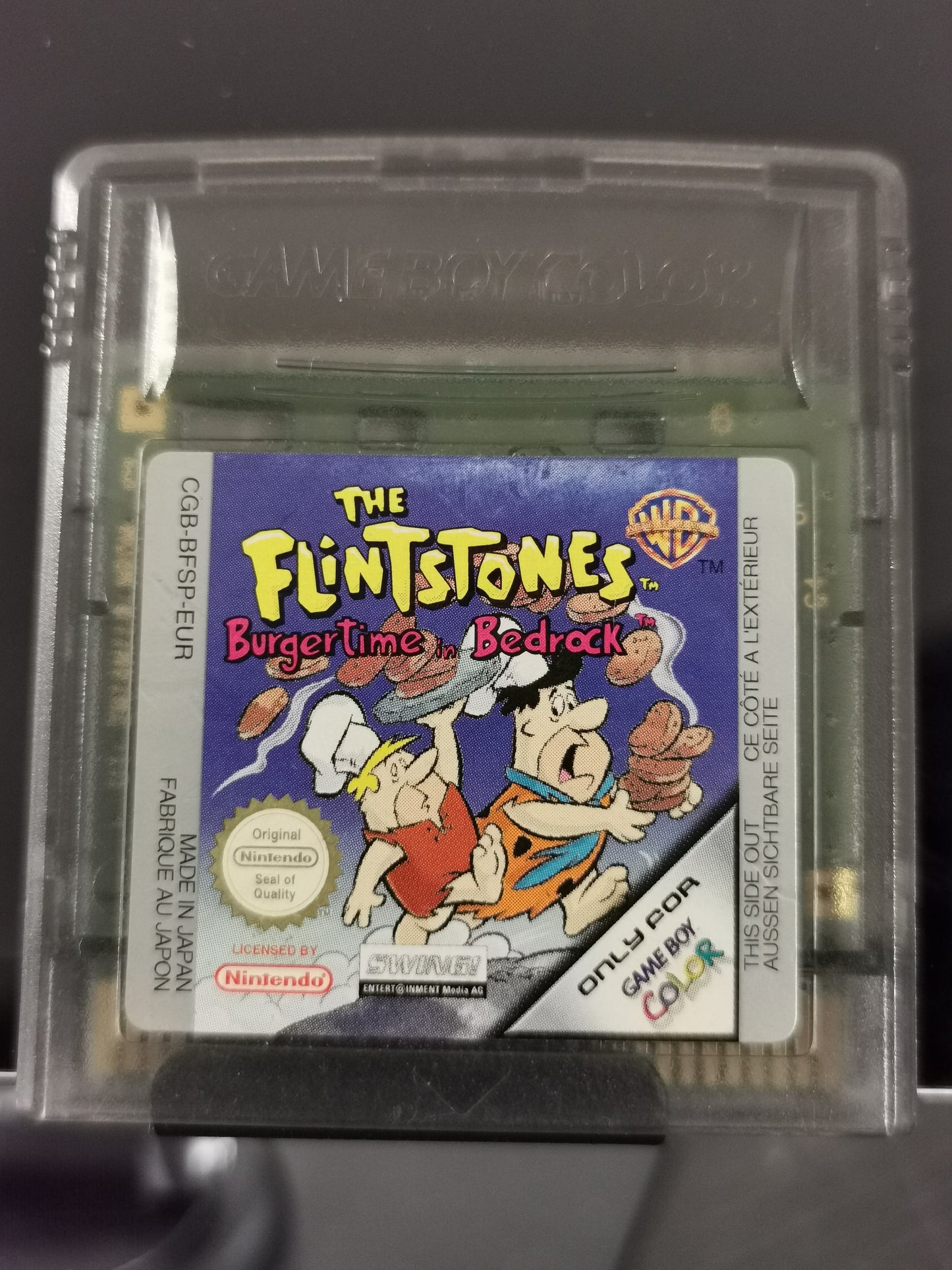 The Flintstones: BurgerTime in Bedrock (Game Boy Color)